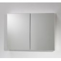 Горен огледален шкаф бял 7013